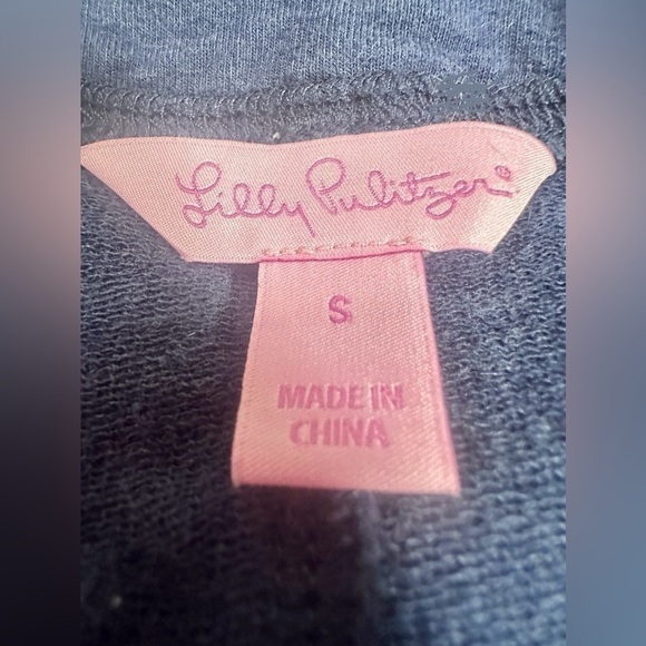 LILLY PULITZER UPF 50 + JOYCE DRESS IN TRUE NAVY - EUC - Picture 11 of 12